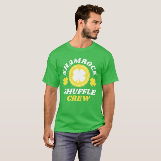 Shamrock Shuffle Crew Tシャツ (正面フル)
