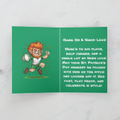 Shamrock Sprint Match Day Magic St Patricks Weeken カード (内部)