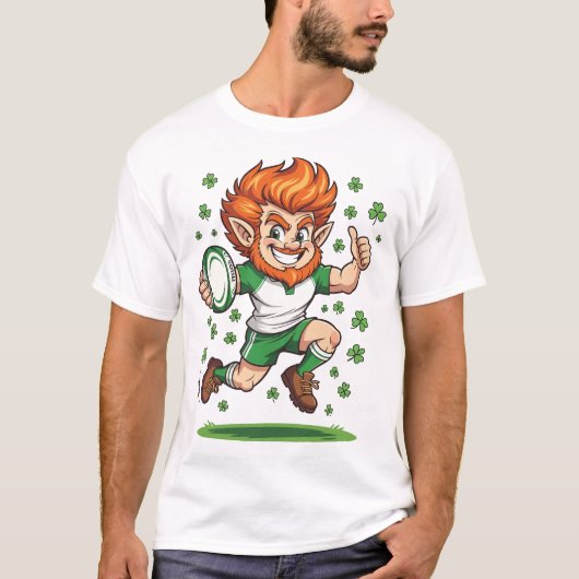 Shamrock Sprint Match Day Magic St Patricks Weeken Tシャツ (正面)