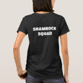 Shamrock Squad Clover St Patrick’s T-Shirt Tシャツ (裏面)