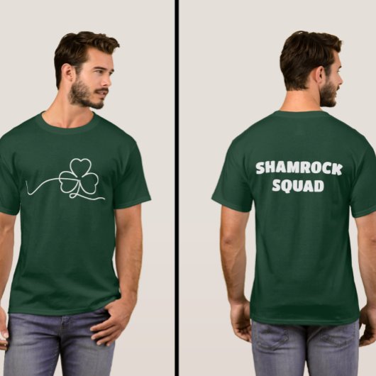 Shamrock Squad Clover St Patrick’s T-Shirt Tシャツ