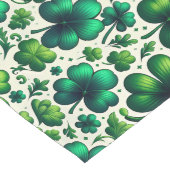 Shamrock St. Patrick’s Day Table Runner ロングテーブルランナー (コーナー)