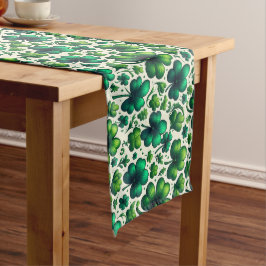 Shamrock St. Patrick’s Day Table Runner ロングテーブルランナー