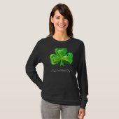 Shamrock St. Patrick's Day T-shirt Tシャツ (正面フル)