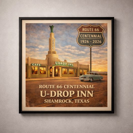 Shamrock Texas Route 66 Inn ポスター