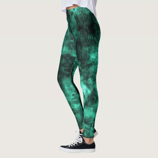 Shamrock Textured Spandexグランジレギンス レギンス (左)