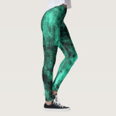 Shamrock Textured Spandexグランジレギンス レギンス (右)