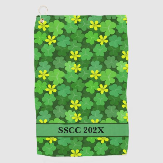 Shamrock Tournament Golf Towel ゴルフタオル (正面)