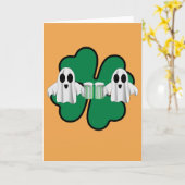 Shamrocked and Sheet-faced カード (黄色い花)