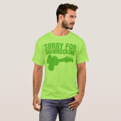 Shamrockingのために残念 Tシャツ (正面フル)
