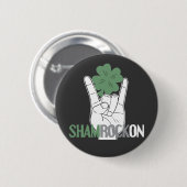 ShamRockOn 缶バッジ (正面&裏面)