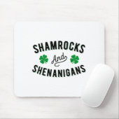 Shamrocks And Shenanigans St Patricks Day Irish Me マウスパッド (マウス)