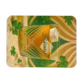 Shamrocks Irish Whiskey Tumbler "Sláinte!" マグネット (横)