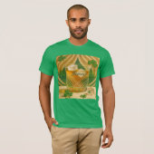 Shamrocks Irish Whiskey Tumbler "Sláinte!" Tシャツ (正面フル)