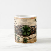 Shamrocks Junk Journalページ コーヒーマグカップ (中央)
