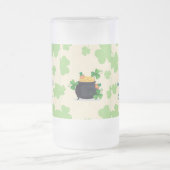 Shamrocks, leprechauns & Pot of Gold Frosted Beer  フロストグラスビールジョッキ (中央)