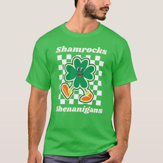 Shamrocks & Shenanigans Tシャツ (正面)