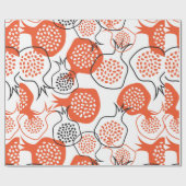 SHANA TOVAカード、Rosh Hashanahグリーティングカード、h ラッピングペーパー (フラット)