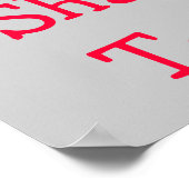 Shana tovaポスタおもしろいー・あいさつ ポスター (角)