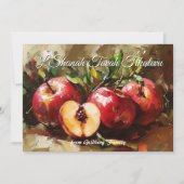 Shana Tova Apple Orchard Blessings Card 招待状 (正面)