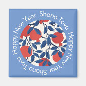 Shana Tova - Happy New Year Magnet マグネット (正面)