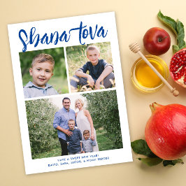 Shana Tova Rosh Hashanah – 写真数々のホリデー写真 シーズンカード