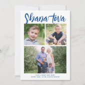 Shana Tova Rosh Hashanah – 写真数々のホリデー写真 シーズンカード (正面)