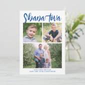 Shana Tova Rosh Hashanah – 写真数々のホリデー写真 シーズンカード (スタンド正面)