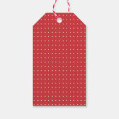 Shana Tovah Shofarフォトワインギフトつるラベル – 赤 ギフトタグ (裏面)