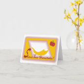 Shanah Tovah カード (黄色い花)