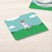 Shaneろば スクエアペーパーコースター (アングル)