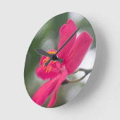 Shanghai Beauty ラウンド壁時計 (傾斜)