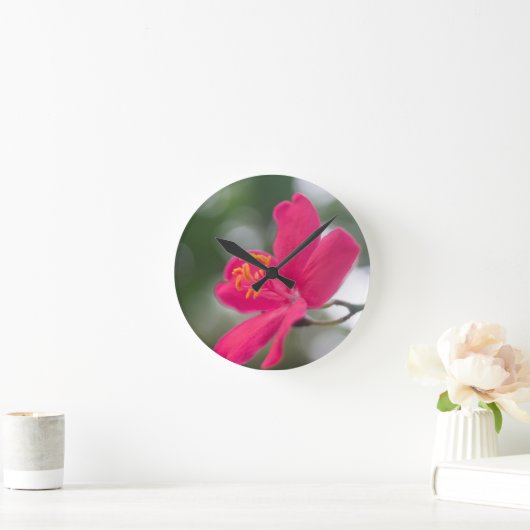 Shanghai Beauty ラウンド壁時計 (ホーム)