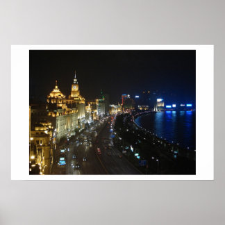 Shanghai Bund ポスター