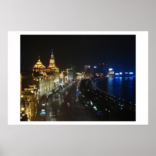 Shanghai Bund ポスター (正面)