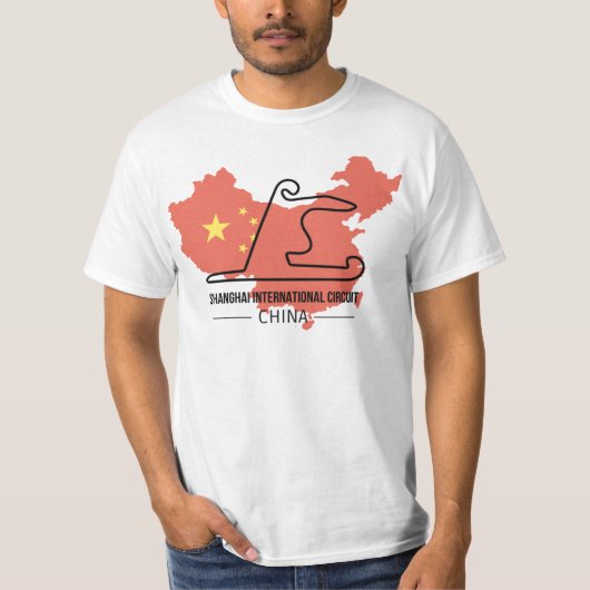 Shanghai International Circuit Formula 1 T-shirt Tシャツ (正面)