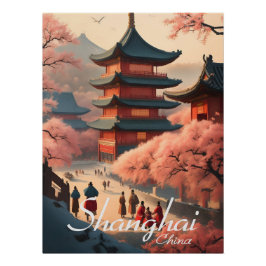 Shanghai Travel Poster ポスター