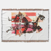 Shango orisha スローブランケット (正面)