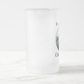 Shankapotomusのカート道のマグ フロストグラスビールジョッキ (中央)