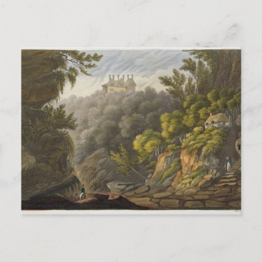 Shanklin Chine、「The Isle of Wight Explists」より ポストカード (正面)