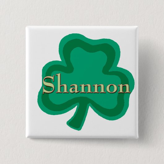 Shannonのアイルランド語 缶バッジ (正面)