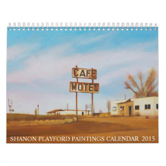 SHANON PLAYFORDの絵画2015カレンダー カレンダー