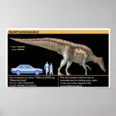 Shantungosaurus - Biology Jurassic ポスター (正面)