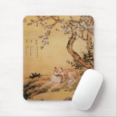 Shanxing Wolf～(睒星狼)～グレイハウンドジュゼッペカスティリオーネ マウスパッド (マウス)