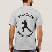 Shaolinの消防署 Tシャツ (裏面)