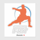 Shaolin Fist Kung Fu Warrior シール (シート)