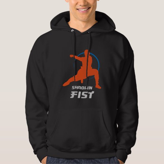 Shaolin Fist Kung Fu Warrior パーカ (正面)