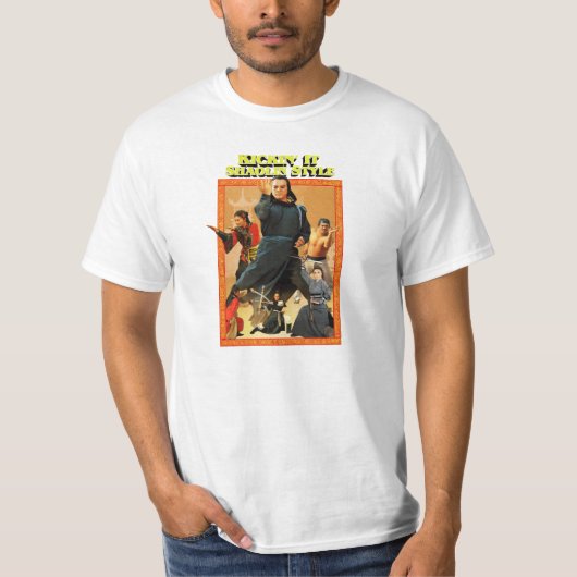 Shaolin Kung Fu Tシャツ (正面)
