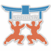 Shaolin Temple Martial Arts シール (正面)