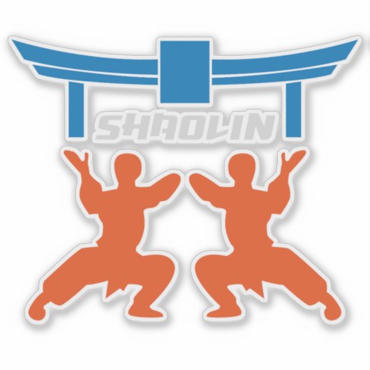 Shaolin Temple Martial Arts シール (正面)